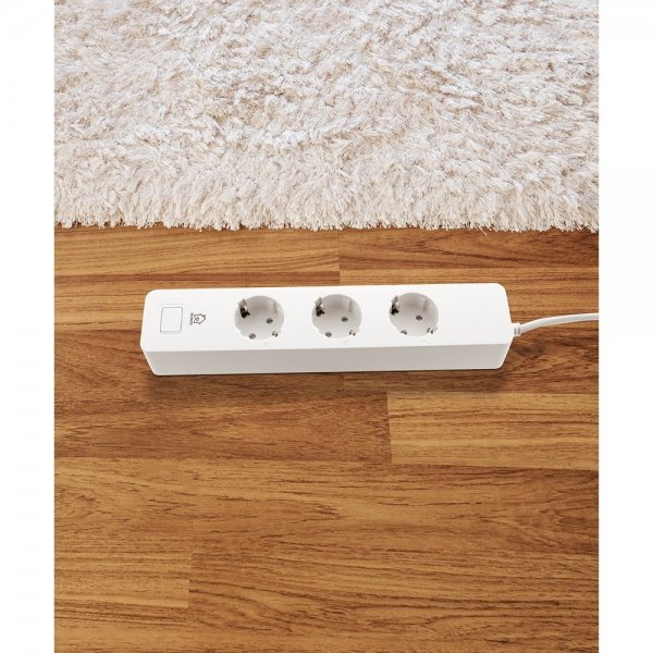 Deltaco Smart Home Älykäs jatkojohto WiFi 3xCEE 7/3 & 2xUSB-A 1.5m