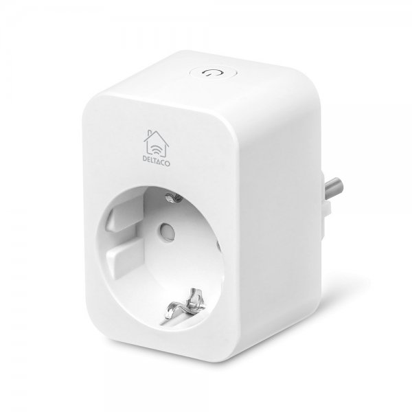 Deltaco Smart Home Älypistorasia WiFi 2,4 GHz, 2 kpl