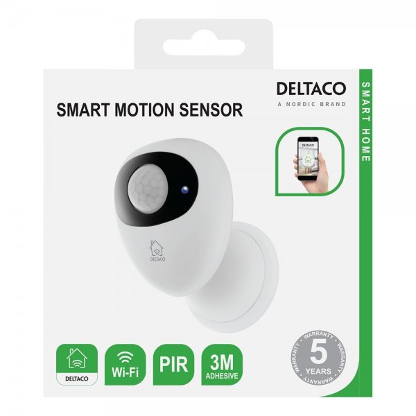 Deltaco Smart Home Älykäs liiketunnistin WiFi