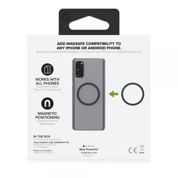 Mophie Snap Adapters MagSafe 2 kpl:n pakkaus