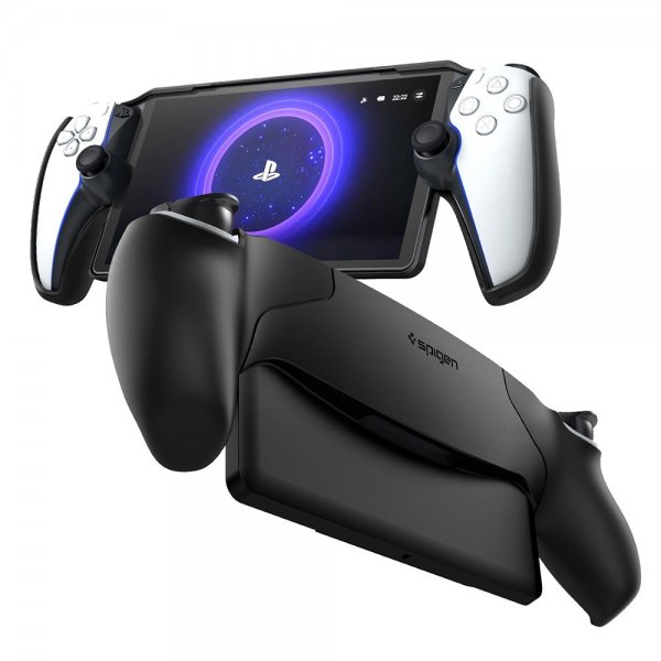 Spigen Sony PlayStation Portal -suojakuori Thin Fit, musta