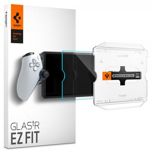Spigen Sony PlayStation Portal -näytönsuoja GLAS.tR EZ Fit