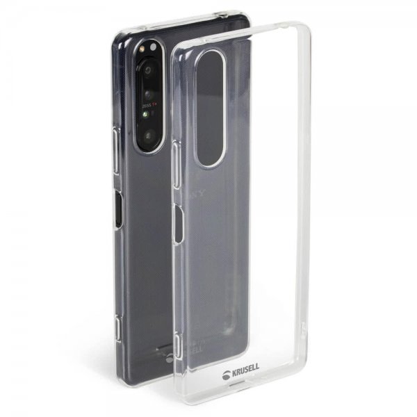 Krusell Sony Xperia 1 II Suojakuori SoftCover Läpinäkyvä
