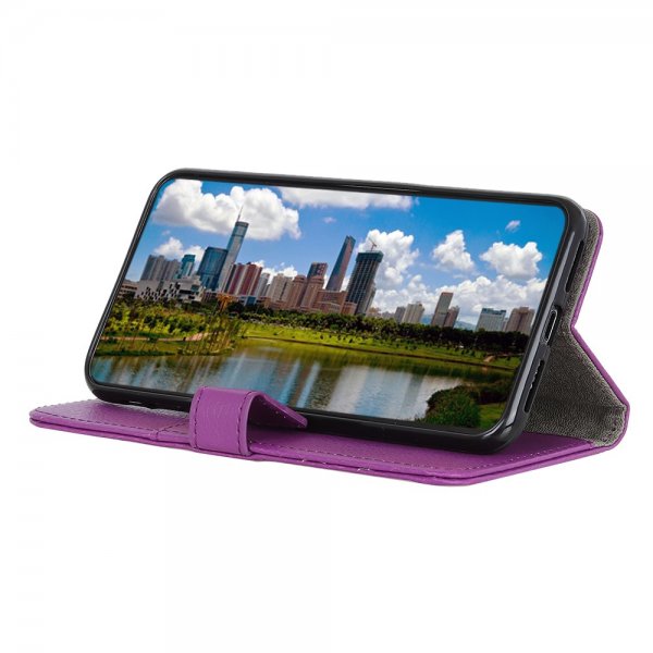 Sony Xperia 1 III Litsikuvioinen Kuori Violetti
