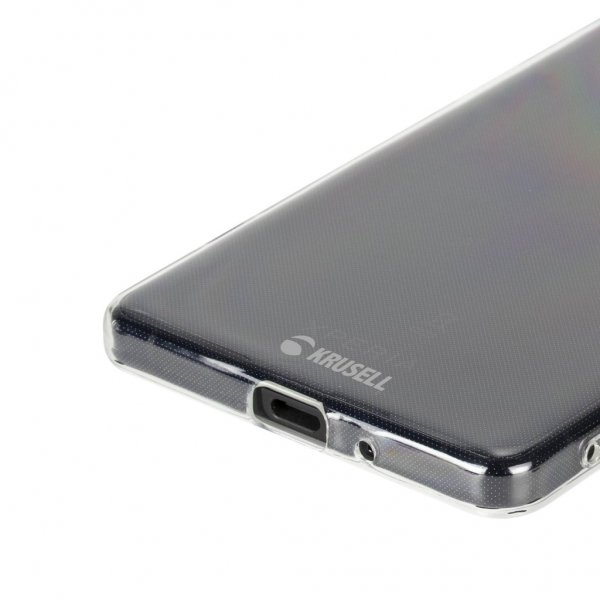 Krusell Sony Xperia 1 III -kuori SoftCover läpinäkyvä