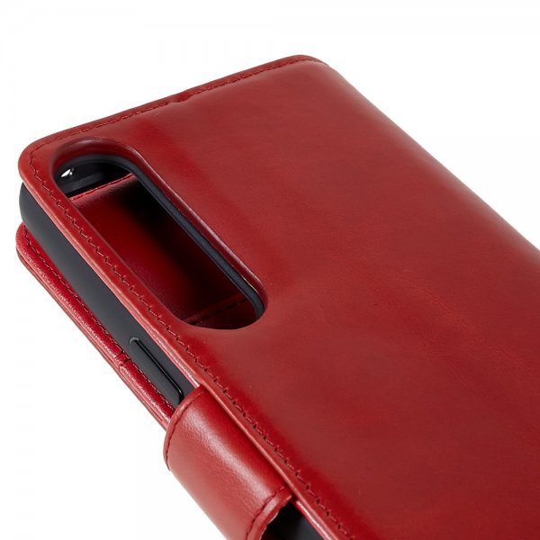 Nordic Covers Sony Xperia 1 IV -suojakotelo Essential Leather Poppy Red