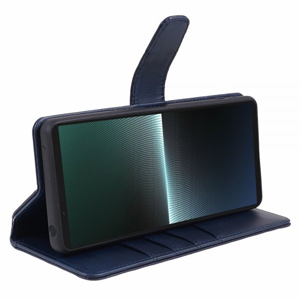 Nordic Covers Sony Xperia 1 V Essential Leather Heron Blue -kotelo