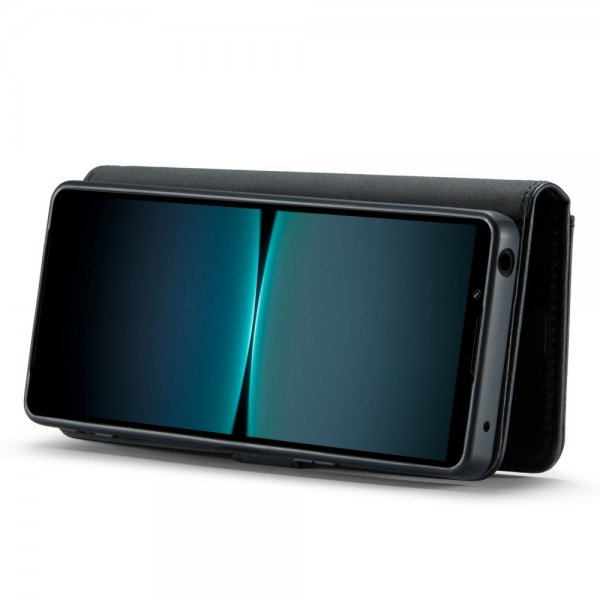 Dg.Ming Sony Xperia 1 V -kotelo irrotettavalla kuorella, musta