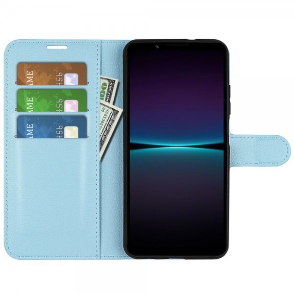 Sony Xperia 1 VI Litsi Sininen Kotelo