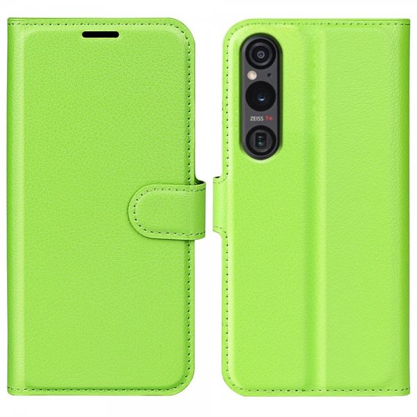 Sony Xperia 1 VI Litsi Vihreä Kotelo