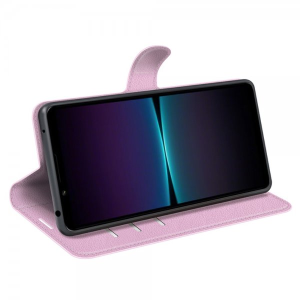 Sony Xperia 1 VI Litsi Pink -suojakotelo