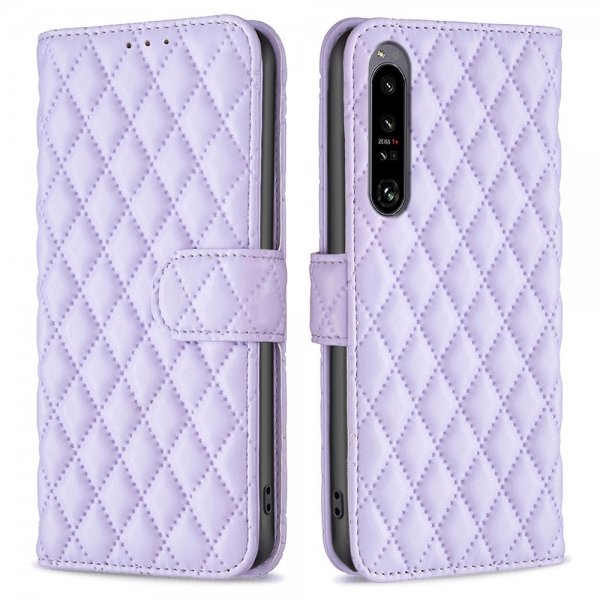 Sony Xperia 1 VI Kotelo Vinokuviollinen Violetti