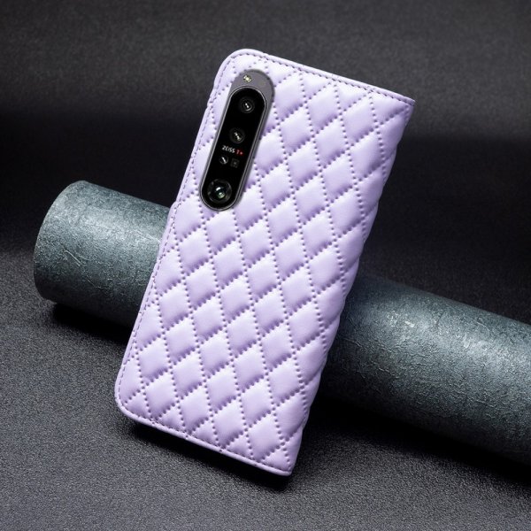 Sony Xperia 1 VI Kotelo Vinokuviollinen Violetti