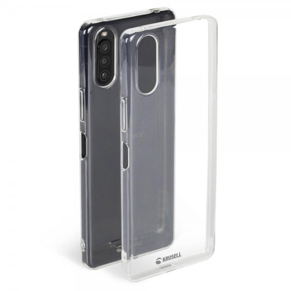 Krusell Sony Xperia 10 II SoftCover Läpinäkyvä