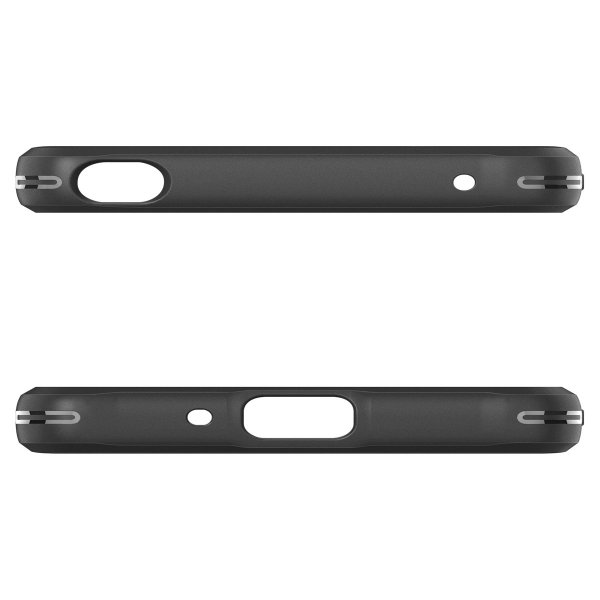Spigen Sony Xperia 10 V -kuori, Rugged Armor, mattamusta