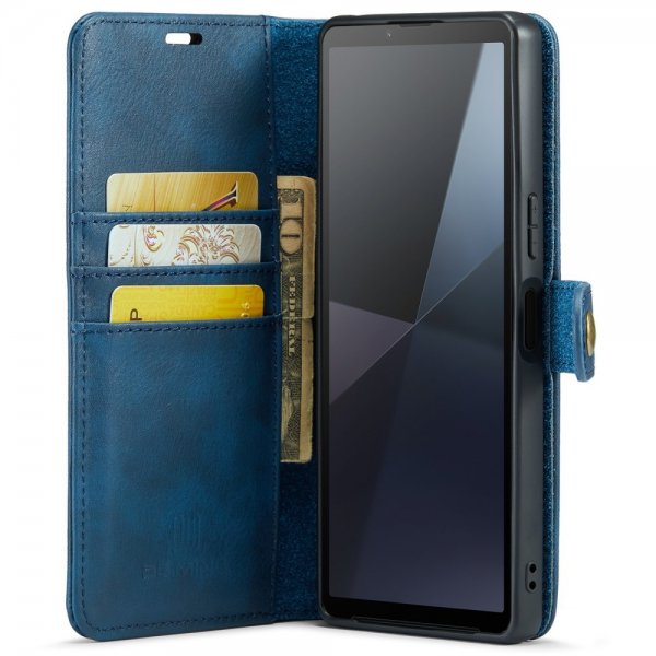 Dg.Ming Sony Xperia 10 VI -kotelo irrotettavalla kuorella, sininen