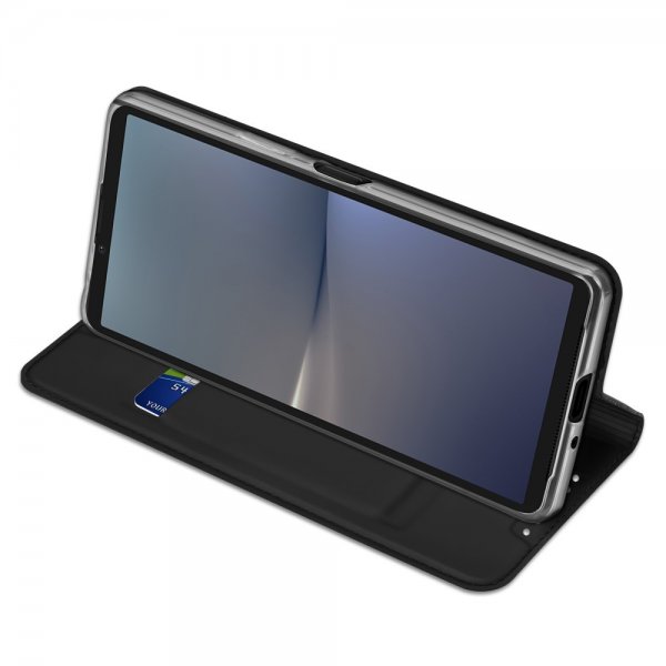 Dux Ducis Sony Xperia 10 VI Fodral Skin Pro Series Musta