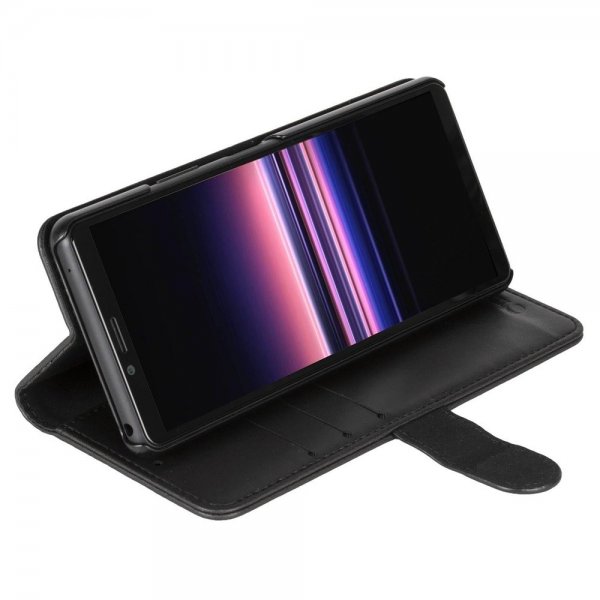Krusell Sony Xperia 5 II Kotelo PhoneWallet Musta