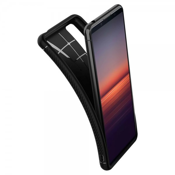 Spigen Sony Xperia 5 II Kuori Rugged Armor Mattamusta