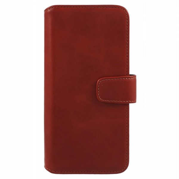 Nordic Covers Sony Xperia 5 V Kotelo Essential Leather Vaahteranruskea