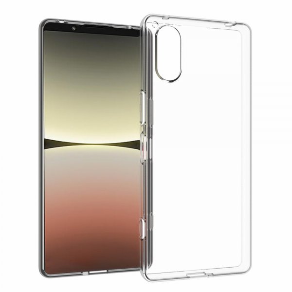 Nordic Covers Sony Xperia 5 V Kuori Feather Series Läpinäkyvä