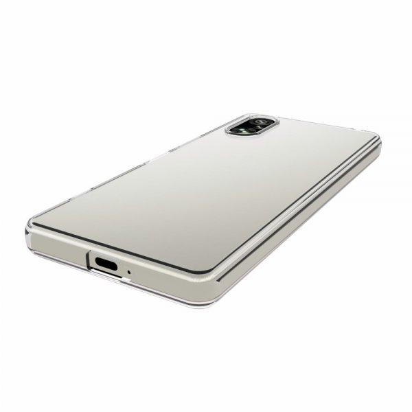 Nordic Covers Sony Xperia 5 V Kuori Feather Series Läpinäkyvä