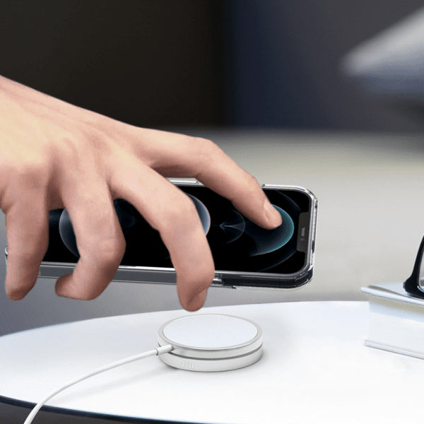 Just Mobile AluDisc mini magneettinen alumiininen seinäteline MagSafe 2-pack
