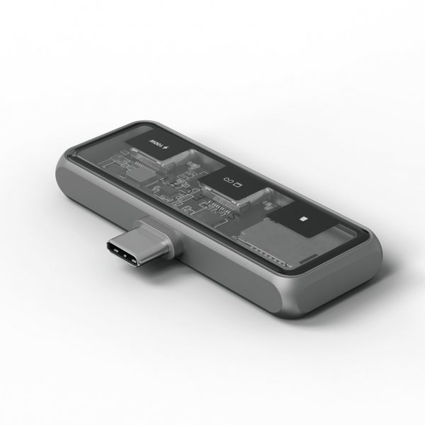 Satechi Mobile XR Hub microSD-lukijalla