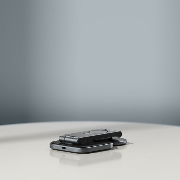 Satechi langaton laturi 3-in-1 taitettava Qi2 Wireless Charging Stand MagSafe