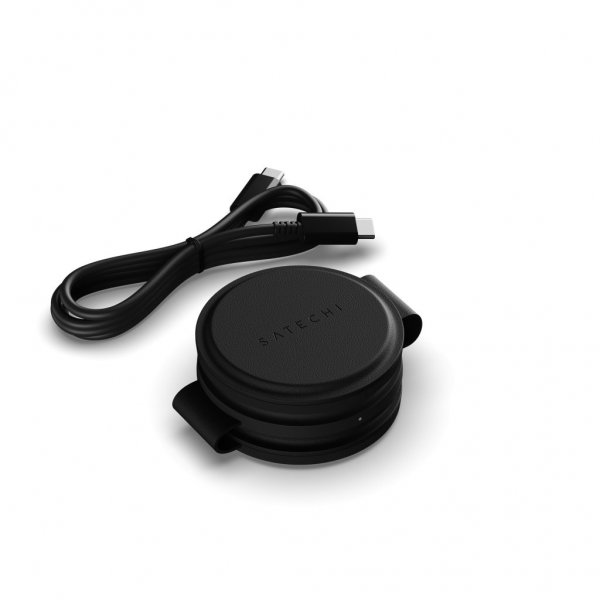 Satechi OntheGo 3-in-1 langaton laturi Musta