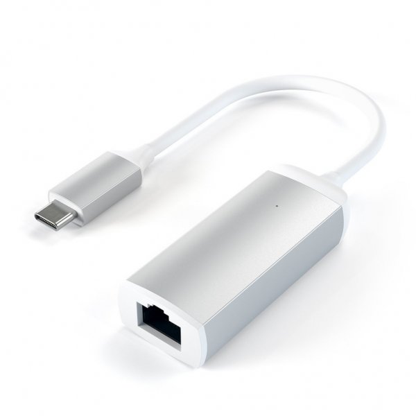 Satechi Type-C Gigabit Ethernet -sovitin hopea