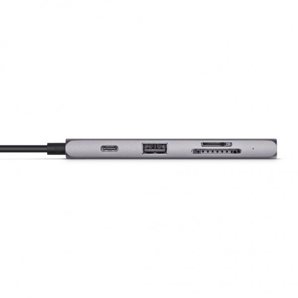Satechi USB-C Multiport Pro avaruusharmaa