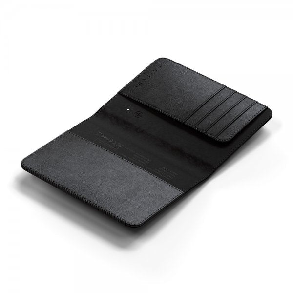 Satechi Vegan-Leather FindAll Passikotelo Musta