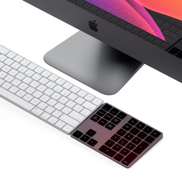 Satechi Langaton Laajennettu Numeronäppäimistö Space Gray