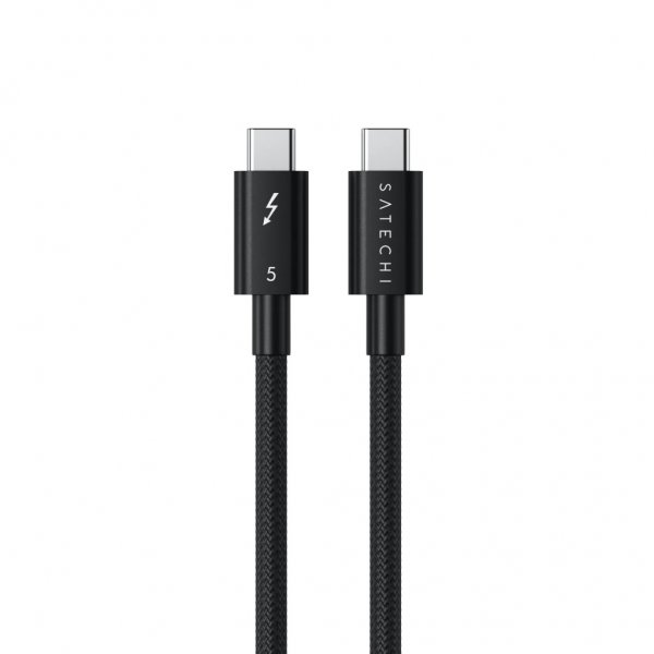Satechi Thunderbolt 5 Pro -kaapeli 1 m, musta