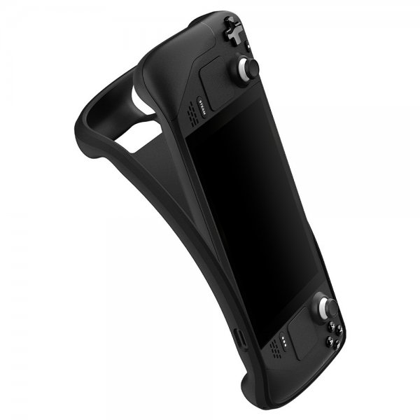 Spigen Steam Deck -suojakuori, Rugged Armor, mattamusta