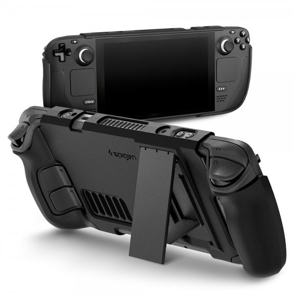 Spigen Steam Deck Thin Fit Pro -suojakuori, musta