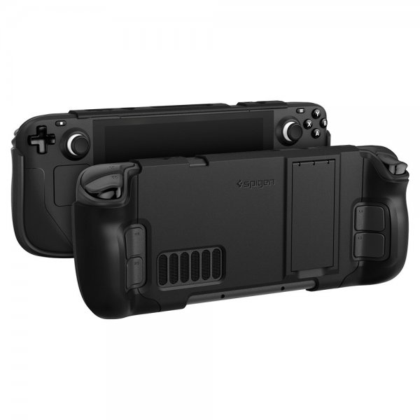 Spigen Steam Deck Thin Fit Pro -suojakuori, musta