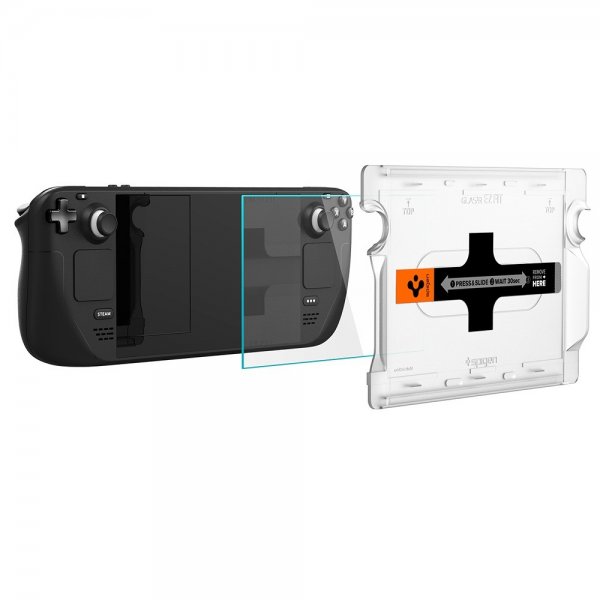 Spigen Steam Deck -näytönsuoja GLAS.tR EZ Fit