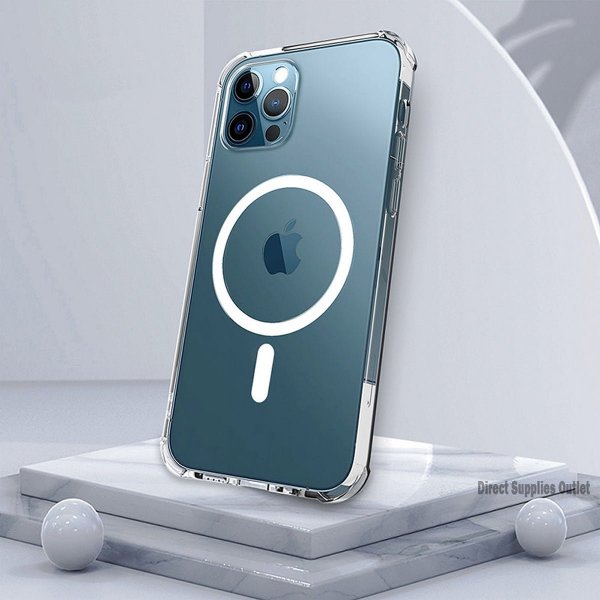 iPhone 11 Suojakuori TPU MagSafe Läpinäkyvä