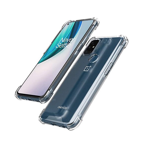 OnePlus Nord N10 5G Kuori Iskunkestävä Läpinäkyvä