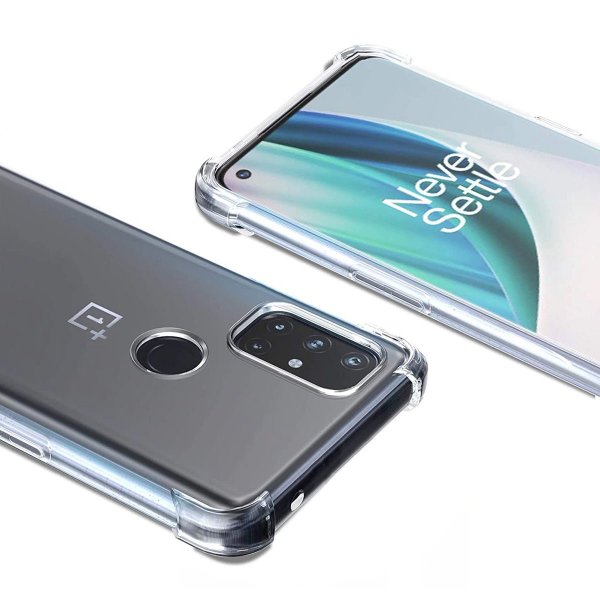 OnePlus Nord N100 Kuori Iskunkestävä Läpinäkyvä