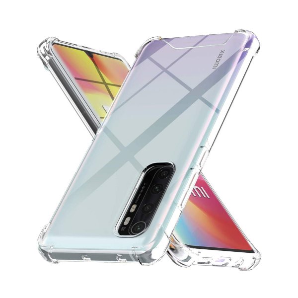 Xiaomi Mi Note 10 Lite Kuori Iskunkestävä Läpinäkyvä