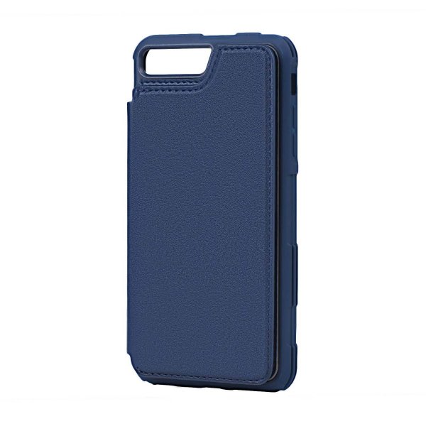iPhone 7 Plus/iPhone 8 Plus Kuoret Korttipidike Sininen
