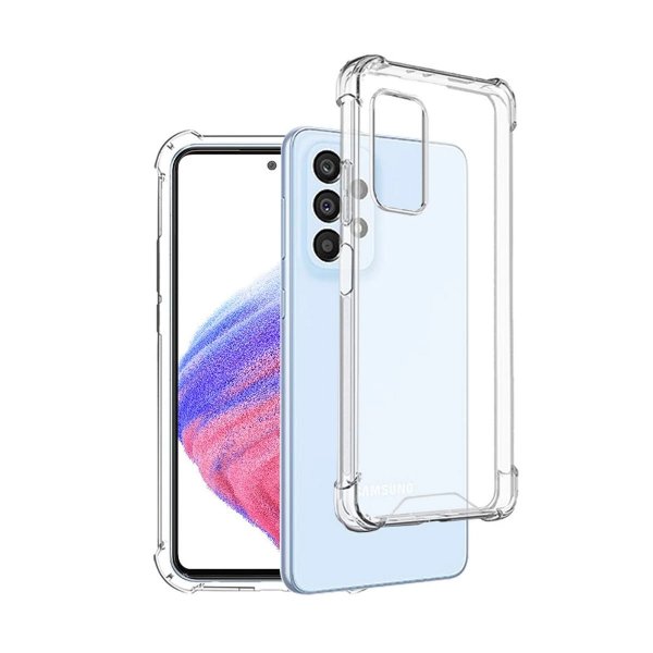 Samsung Galaxy A53 5G Iskunkestävä läpinäkyvä suojakuori