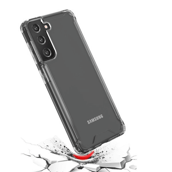 Samsung Galaxy S21 Kuoret Iskunkestävä Läpinäkyvä