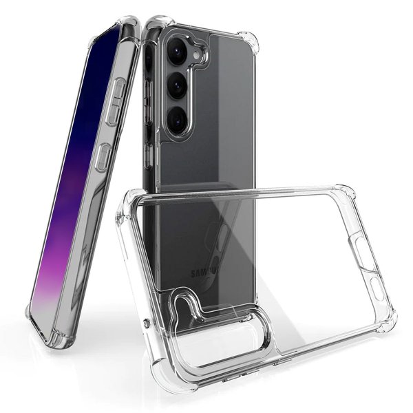 Samsung Galaxy S23 Kuori Iskunkestävä Läpinäkyvä