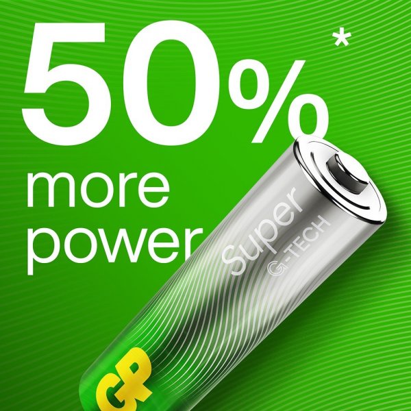 GP Super Alkaline AAA-paristo 24A/LR03 40 kpl