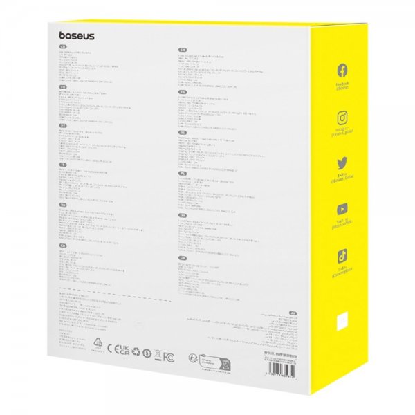Baseus T-Space Series USB-keskitin Teslaan, 45W