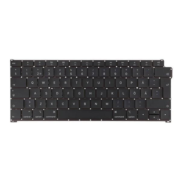 Näppäimistö MacBook Air 13" A1932 UK Ruotsi Korvaava (loppuvuosi 2018)